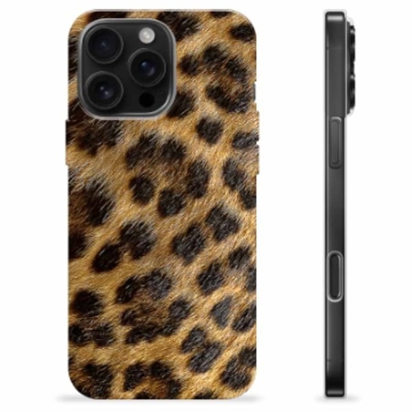 iPhone 16 Pro Max TPU-Skal - Leopard Animerad