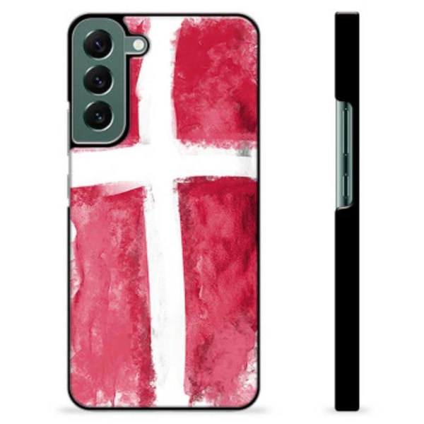 Samsung Galaxy S22+ 5G Skyddsskal - Dansk Flagga Animerad