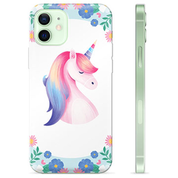 iPhone 12 TPU-Skal - Enhörning Animerad