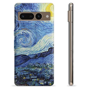 Google Pixel 7 Pro TPU-Skal - Natthimmel Animerad