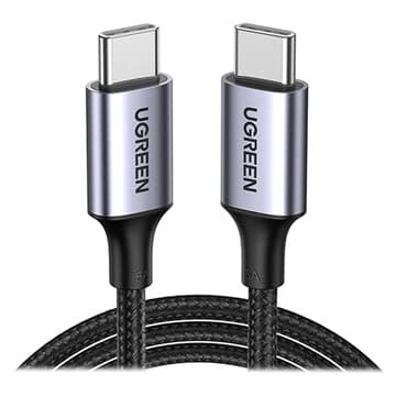 Ugreen Universell USB-C till USB-C Snabb Laddningskabel - 1m Svart