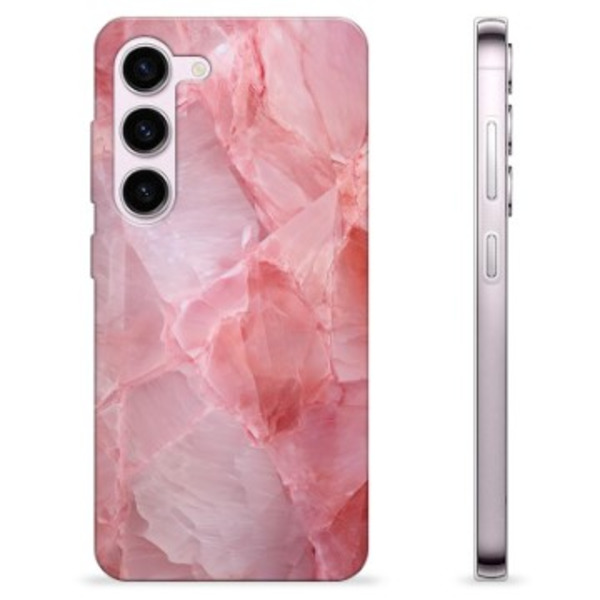 Samsung Galaxy S23 5G TPU-Skal - Rosa Kvarts Rosa