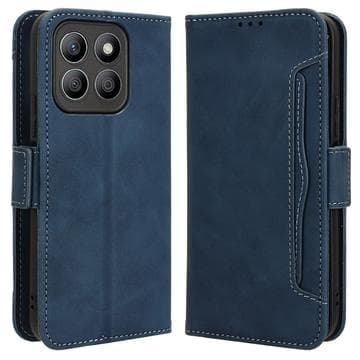 Honor X8c plånboksfodral för korthållare - Blå Blå