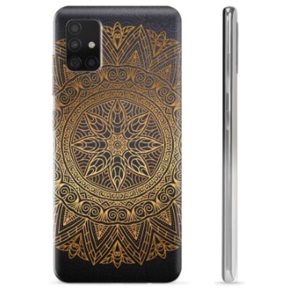 Samsung Galaxy A51 TPU-Skal - Mandala Animerad