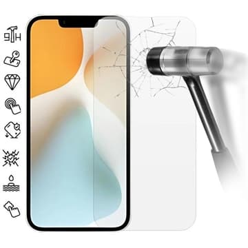 iPhone 16e/17e Härdat Glas Skärmskydd - Case Friendly -... Genomskinlig