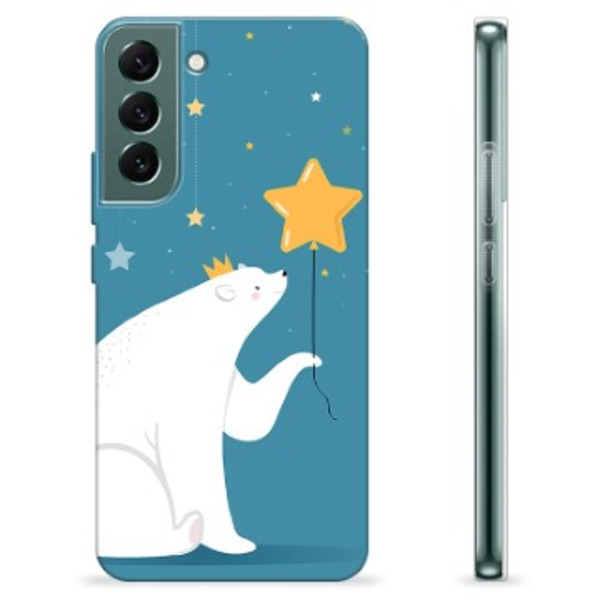 Samsung Galaxy S22+ 5G TPU-Skal - Isbjörn Animerad