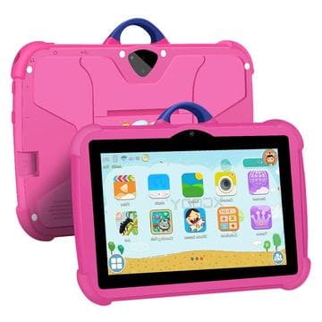 C8 Q88 Utbildning Tablet för barn med Android 13 - Rosa Rosa