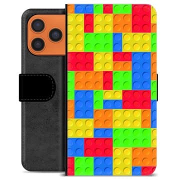 iPhone 17 Pro Max Premium Plånboksfodral - Block Animerad