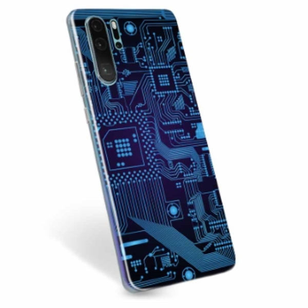 Huawei P30 Pro TPU-Skal - Kretskort Animerad