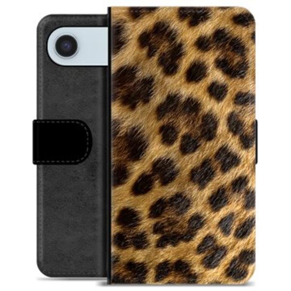iPhone Air Premium Plånboksfodral - Leopard Animerad