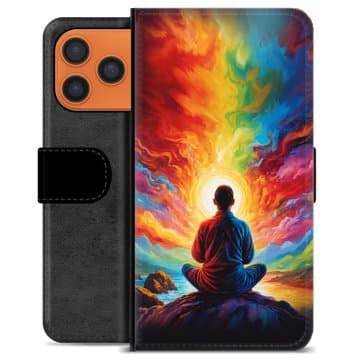 iPhone 17 Pro Max Premium Plånboksfodral - Meditation Animerad