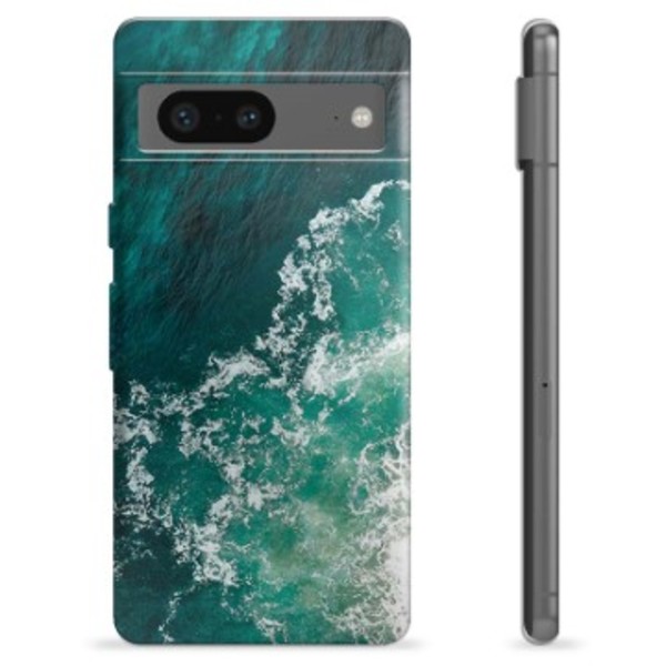 Google Pixel 7 TPU-Skal - Vågor Animerad