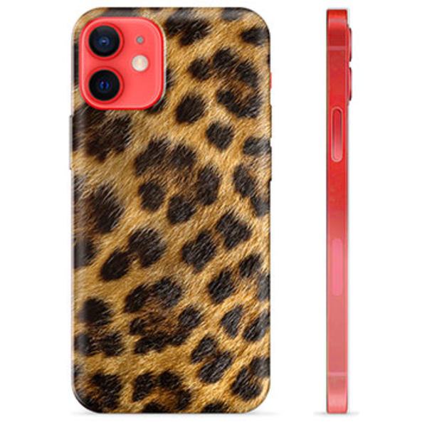 iPhone 12 mini TPU-Skal - Leopard Animerad