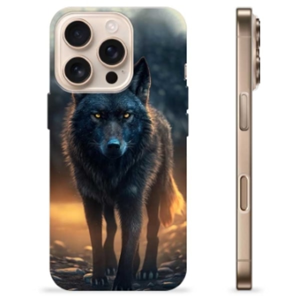 iPhone 16 Pro TPU-Skal - Varg Animerad