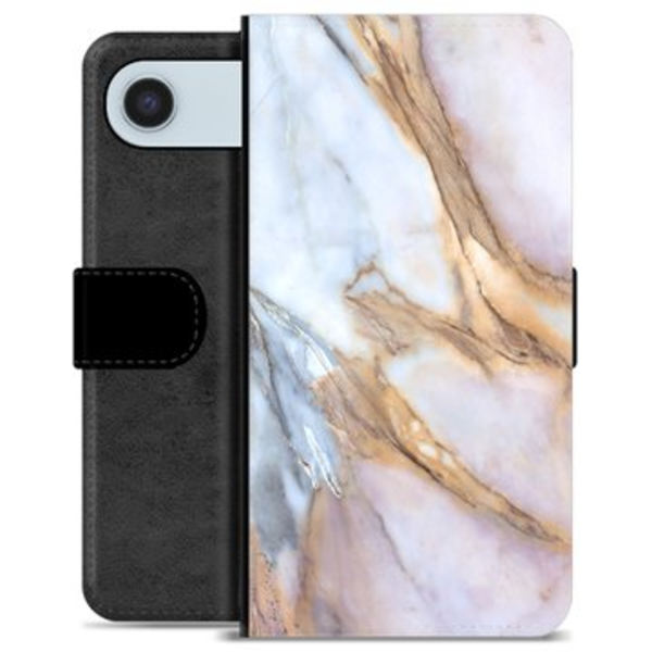 iPhone Air Premium Plånboksfodral - Elegant Marmor Animerad