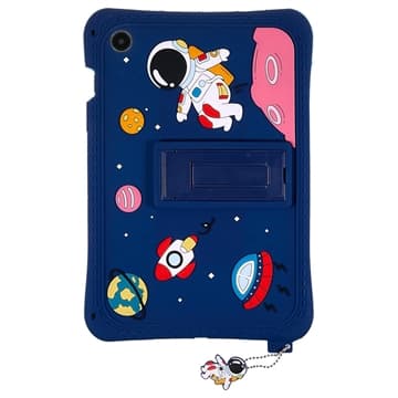 Space Pattern Samsung Galaxy Tab A8 10.5 (2021) Silikonskal Animerad