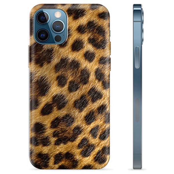 iPhone 12 Pro TPU-Skal - Leopard Animerad