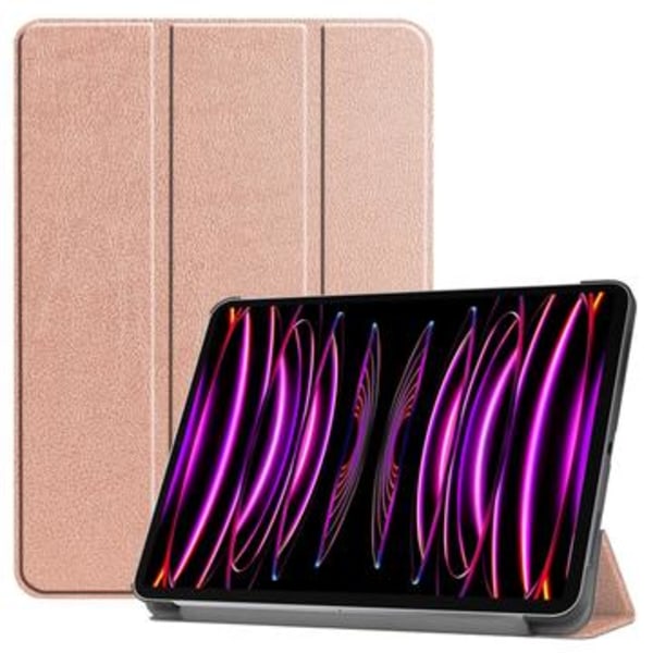 iPad Air 13 (2024) Tri-Fold Series Smart Foliofodral - Roséguld roseguld