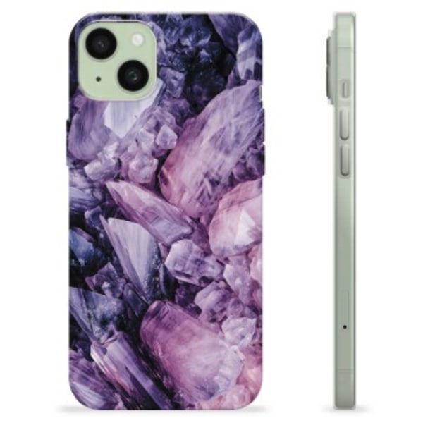 iPhone 15 Plus TPU-Skal - Ametist Lila