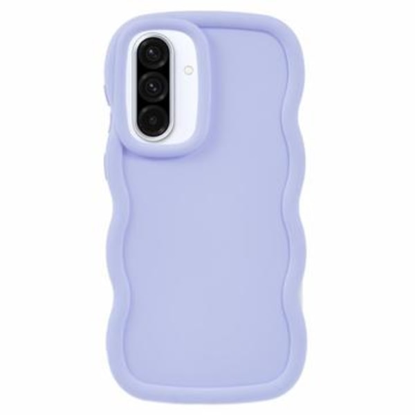 Samsung Galaxy A36 Candy Color Wavy TPU-Skal - Lila Lila