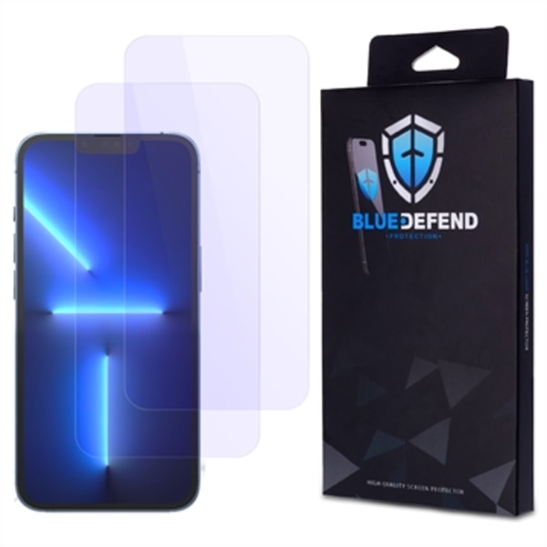 iPhone 13 Pro Max BlueDefend Anti-Blue Light skärmskydd av h... Genomskinlig