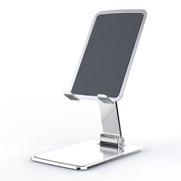Vikbar Bordshållare till Smartphone/Surfplatta CCT15 - Silver Silver