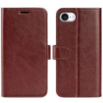iPhone 16e/17e Plånboksfodral med Magnetstängning - Brun Brun