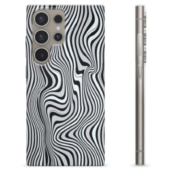 Samsung Galaxy S24 Ultra TPU-Skal - Fascinerande Zebra Animerad