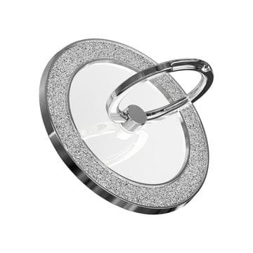Glänsande magnetisk ringhållare – MagSafe-kompatibel –... Silver