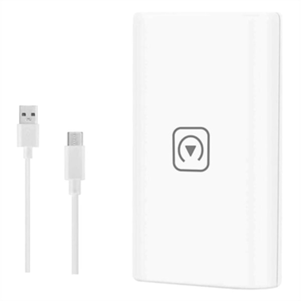 CarPlay Trådlös Adapter för iOS - USB, USB-C - Vit Gul