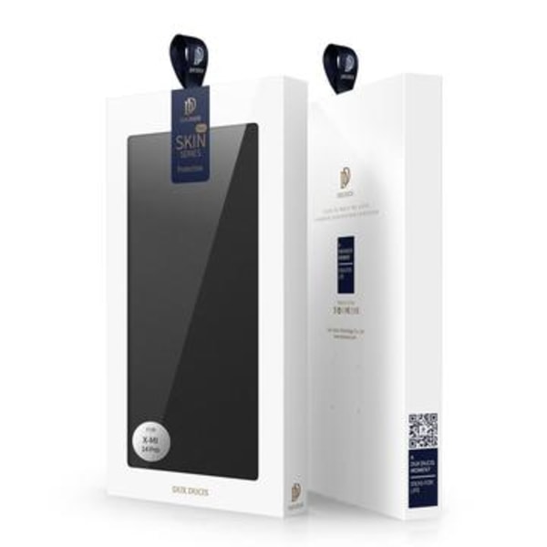 Xiaomi 14 Pro Dux Ducis Skin Pro Flipfodral - Svart Svart