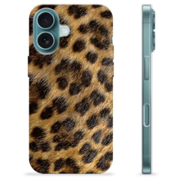 iPhone 16 TPU-Skal - Leopard Animerad