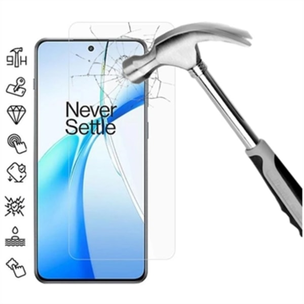 OnePlus Nord CE4/Nord 4 Härdat Glas Skärmskydd - 9H - Case... Genomskinlig