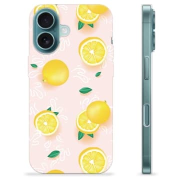 iPhone 16 TPU-Skal - Citronmönster Animerad