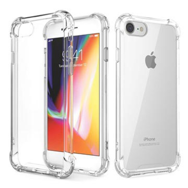 Rep-Resistant iPhone 7/8/SE (2020)/SE (2022) Hybrid Skal -... Genomskinlig