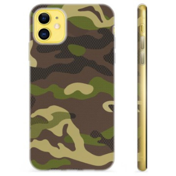iPhone 11 TPU-Skal - Kamouflage kamouflage