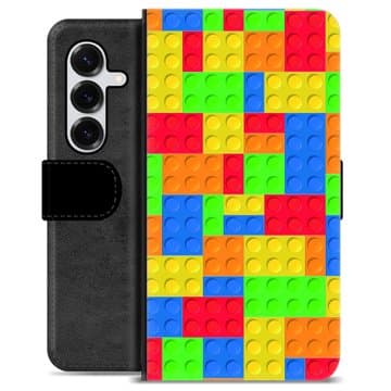 Samsung Galaxy S25+ Premium Plånboksfodral - Block Animerad