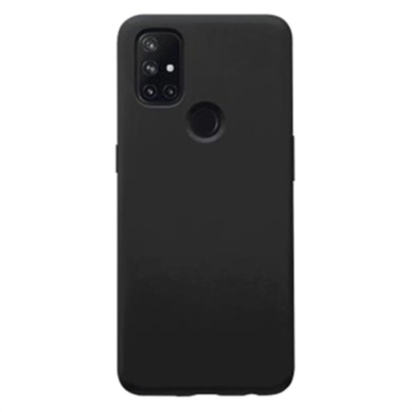 OnePlus Nord N10 5G Gummerat Plastskal - Svart Svart