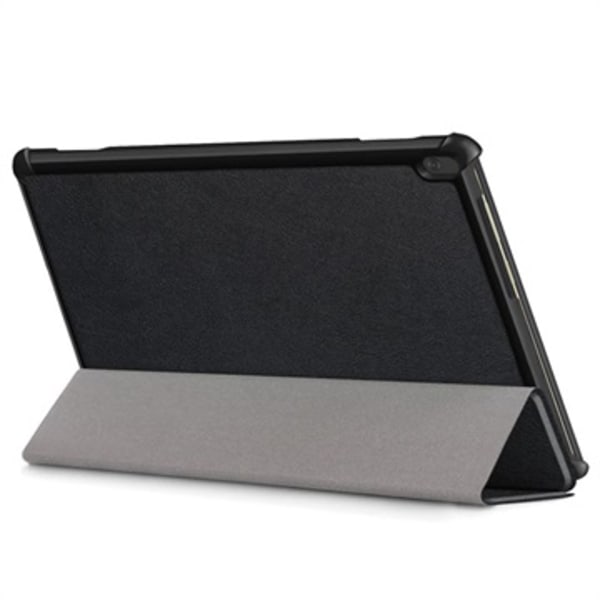 Tri-Fold Series Lenovo Tab M10 Smart Foliofodral - Svart Svart