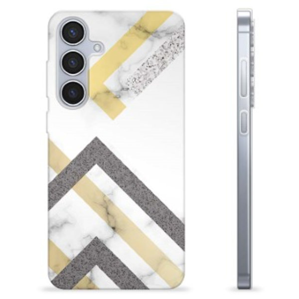 Samsung Galaxy S24+ TPU-Skal - Abstrakt Marmor Animerad