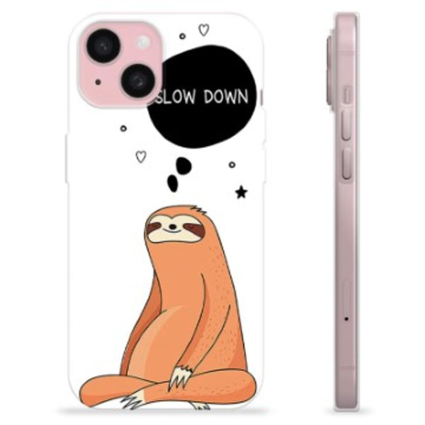 iPhone 15 TPU-Skal - Slow Down Animerad