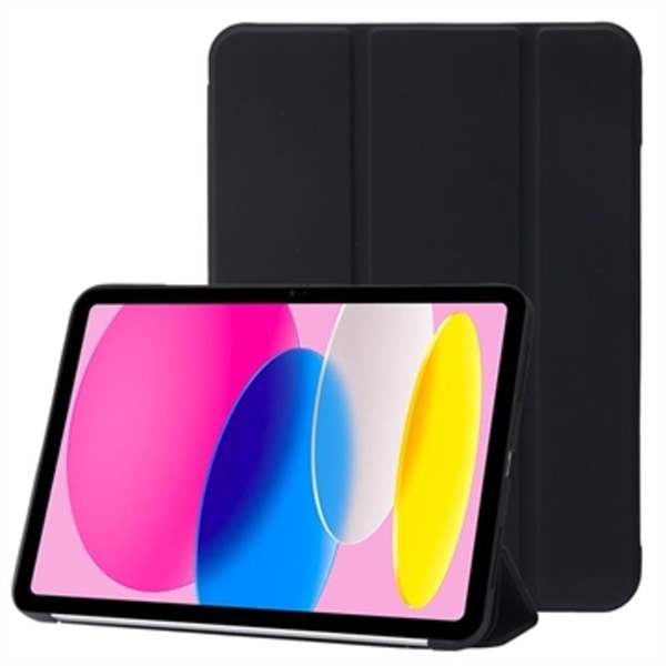Tri-Fold Series iPad (2022) Smart Foliofodral - Svart Svart