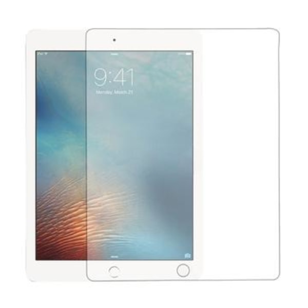 iPad 9.7 2017/2018 Rurihai Härdat Glas Skärmskydd - 9H - Klar Genomskinlig