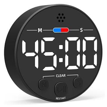 Magnetisk LED-countdown-timer GL320 med digital display -... Tvåfärgad