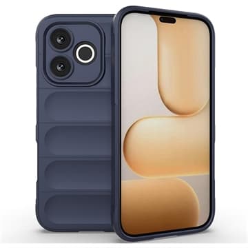 Honor 600 Lite Rugged TPU-skal - Mörkblå Blå