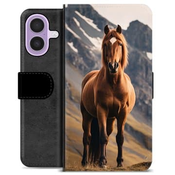 iPhone 17 Premium Plånboksfodral - Häst Animerad