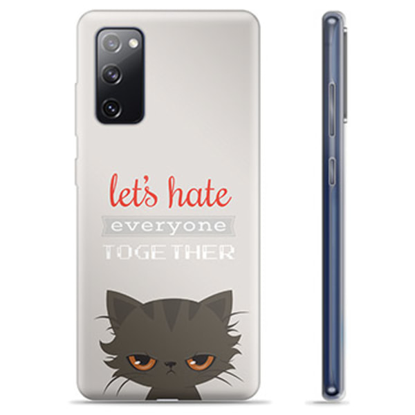 Samsung Galaxy S20 FE TPU-Skal - Arg Katt Animerad