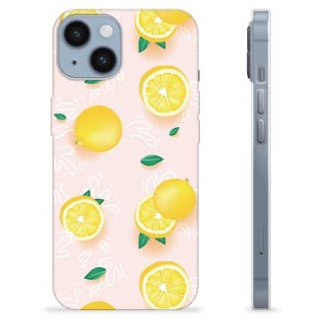 iPhone 14 TPU-Skal - Citronmönster Animerad