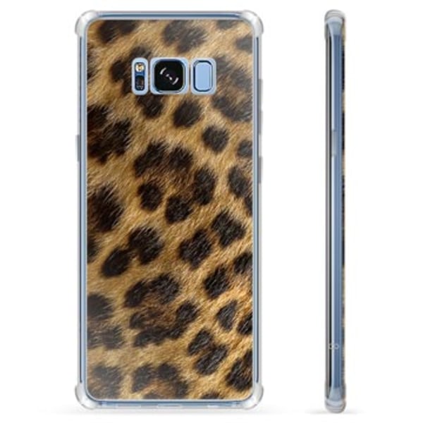Samsung Galaxy S8+ Hybridskal - Leopard Animerad