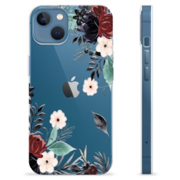 iPhone 13 TPU-Skal - Höstblommor Animerad